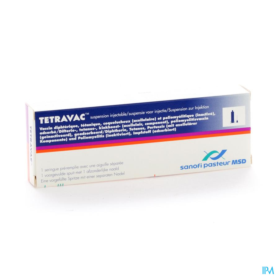 TETRAVAC ACELLULAIRE: indications, précautions et grossesse