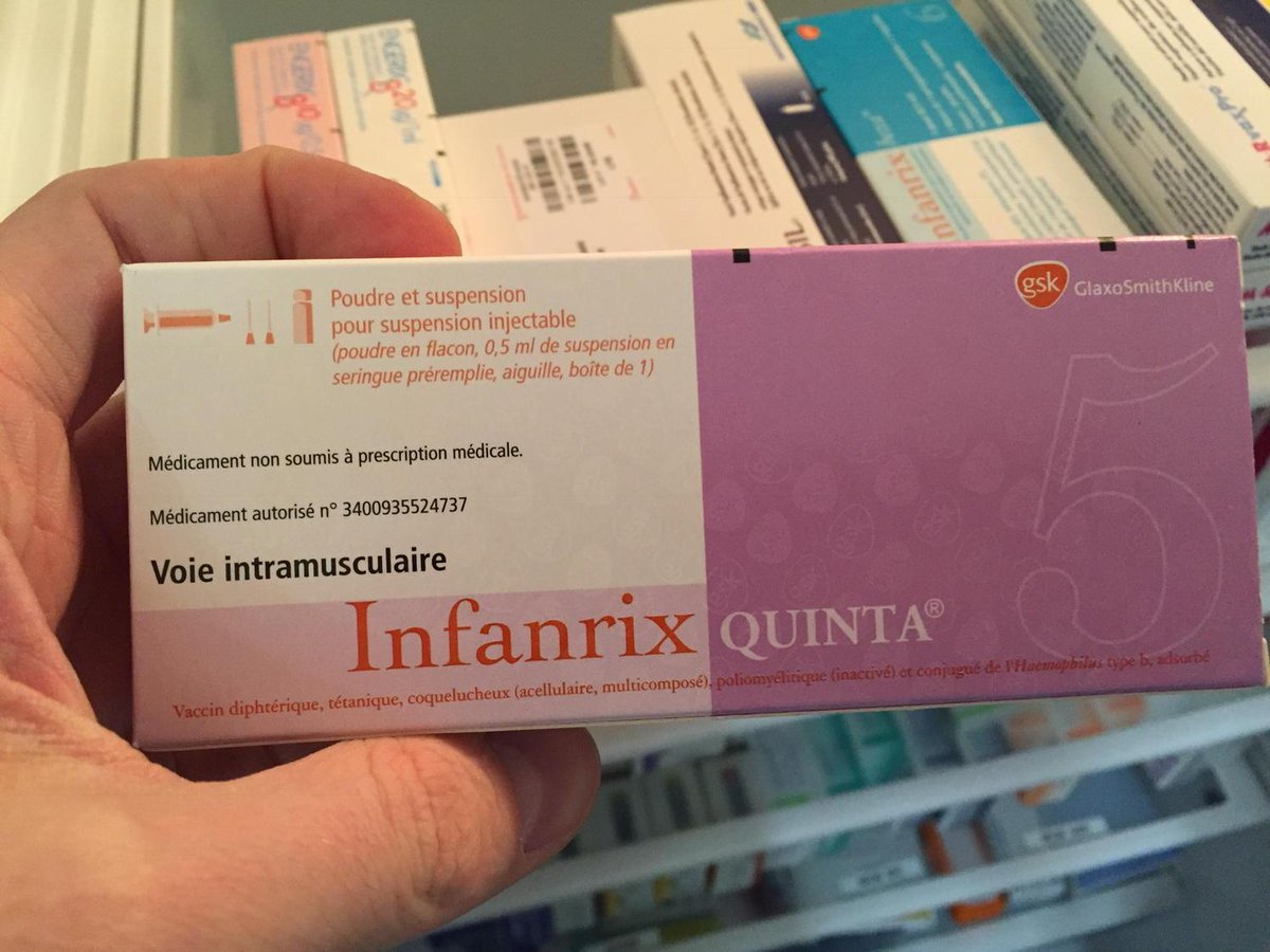 Vaccin & Maman : infanrix quinta, indications et posologie