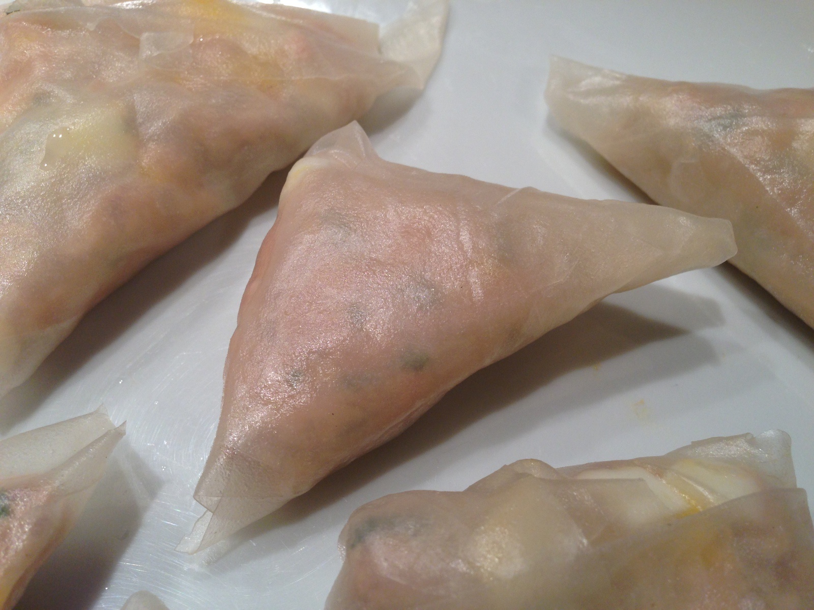 Cuisine maghrébine : pliage samoussa